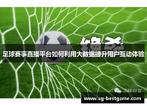 足球赛事直播平台如何利用大数据提升用户互动体验